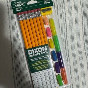 DIXXON Orange and Green Stationery Set